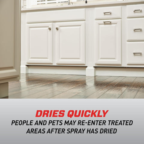 Ortho Home Defense Max reaches cracks and crevices for hidden bugs