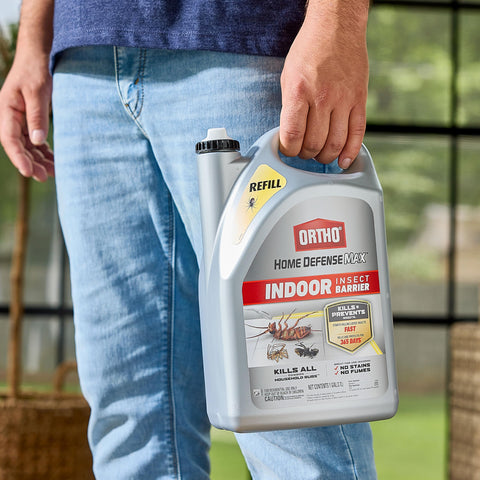 Ortho Home Defense Max outdoor perimeter application around foundation
