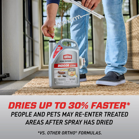 Extended reach wand keeps you at a safe distance while spraying.