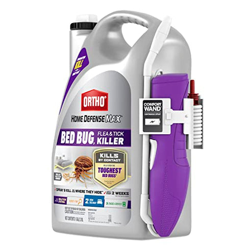 Ortho Home Defense Max two bottles ready to defend living spaces.