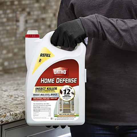 Ortho Home Defense 1.33 gal refill ready to reuse wand.