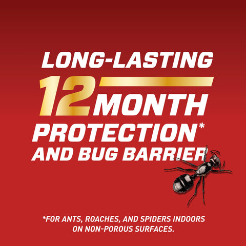 Ortho Home Defense applied around foundation and perimeters to deter pests.