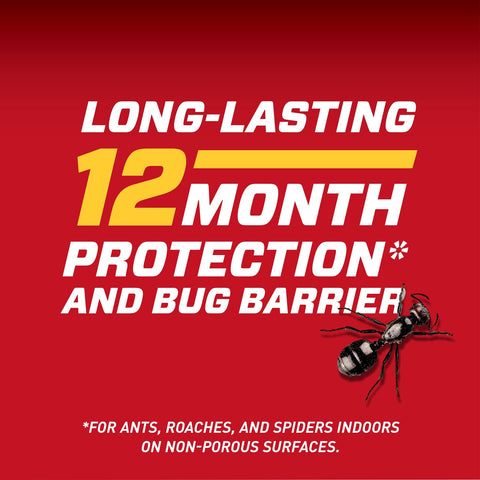 Ortho Home Defense perimeter spray protects outdoor foundations.
