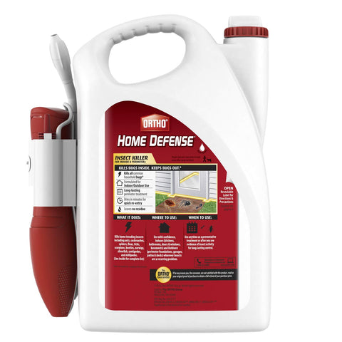 Ortho Home Defense perimeter use around foundation outdoors