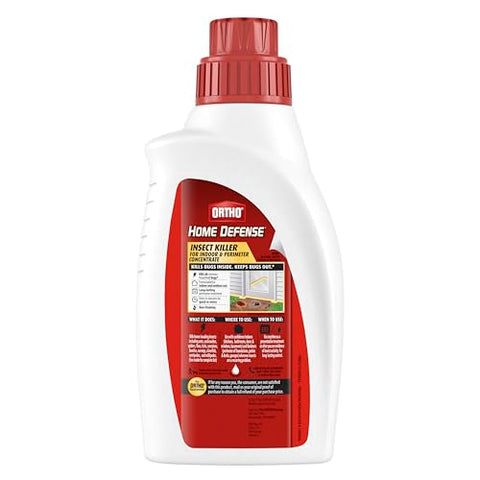 Ortho Home Defense spray nozzle enables precise application in kitchens and baths
