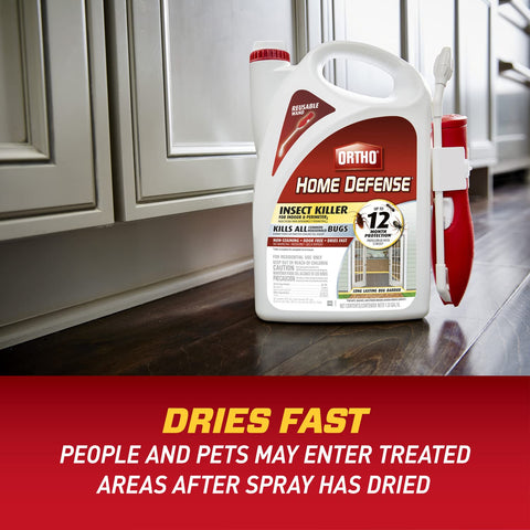 Ortho indoor use requires a 4-inch spray band.