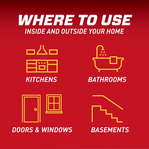 Ortho Home Defense targets ants, cockroaches and spiders.