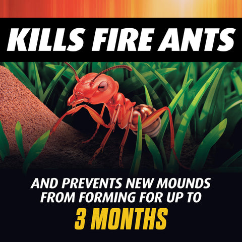 Ortho Orthene Fire Ant Killer demonstrates hose-end sprayer setup for easy use