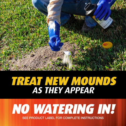 Two Ortho Orthene Fire Ant Killer1 bottles ready for yard protection.