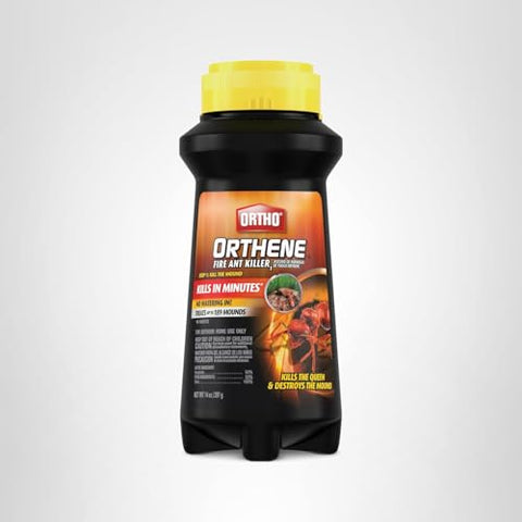 No watering needed after Ortho Orthene Fire Ant Killer1 outdoor application.