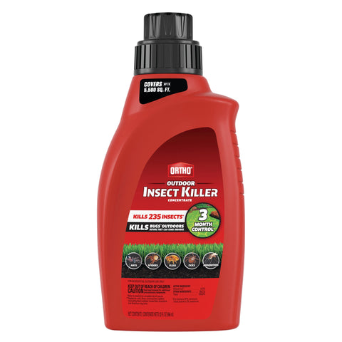 Ortho Outdoor Insect Killer concentrate bottle for outdoor pest protection