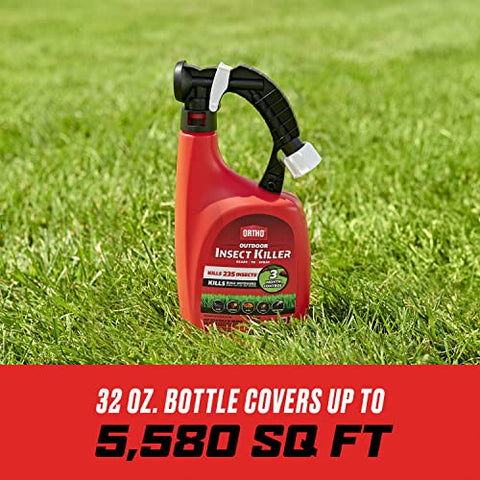 Ortho Outdoor Insect Killer Ready-to-Spray kills by contact effectiveness