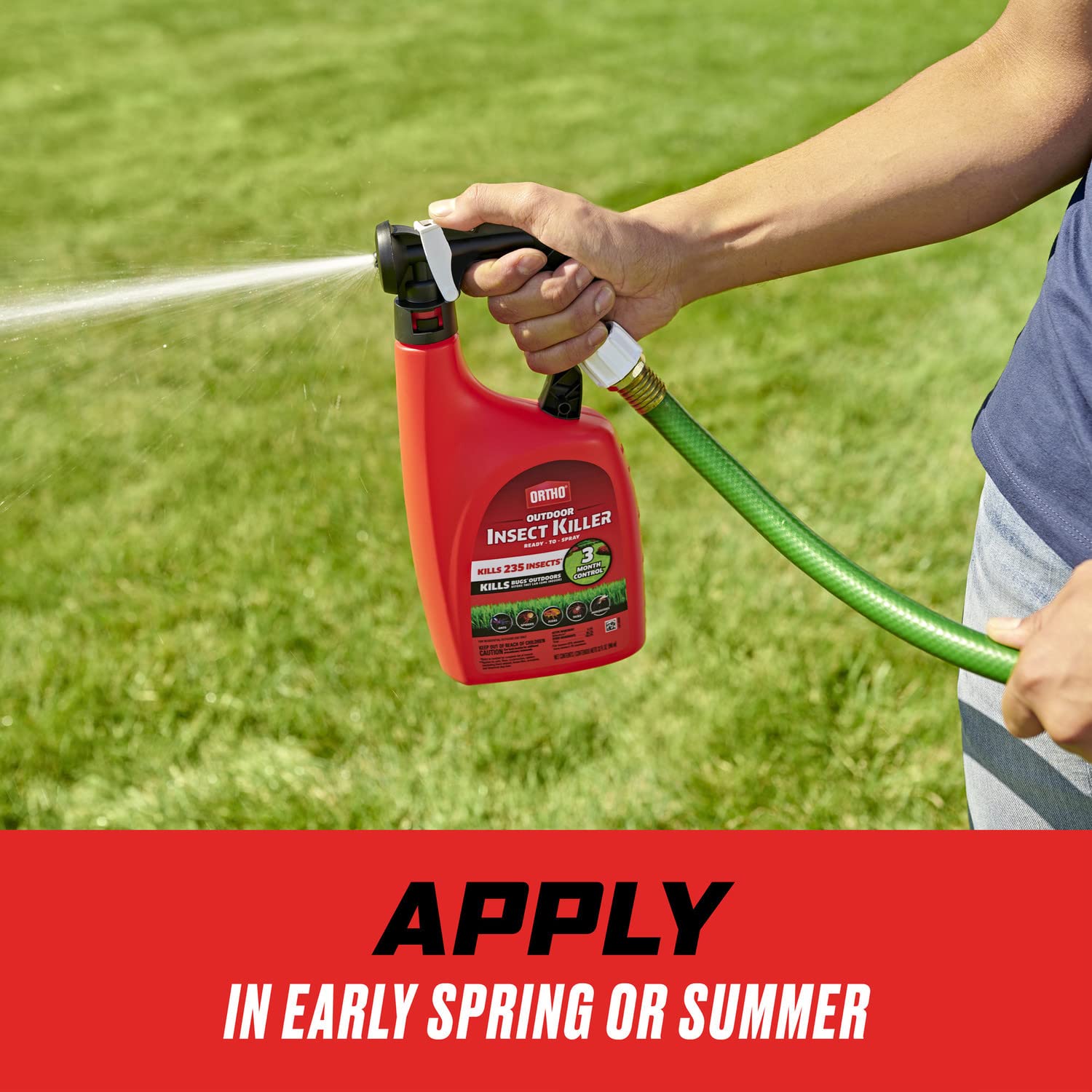 Ortho Outdoor Insect Killer Ready-to-Spray vegetable garden application
