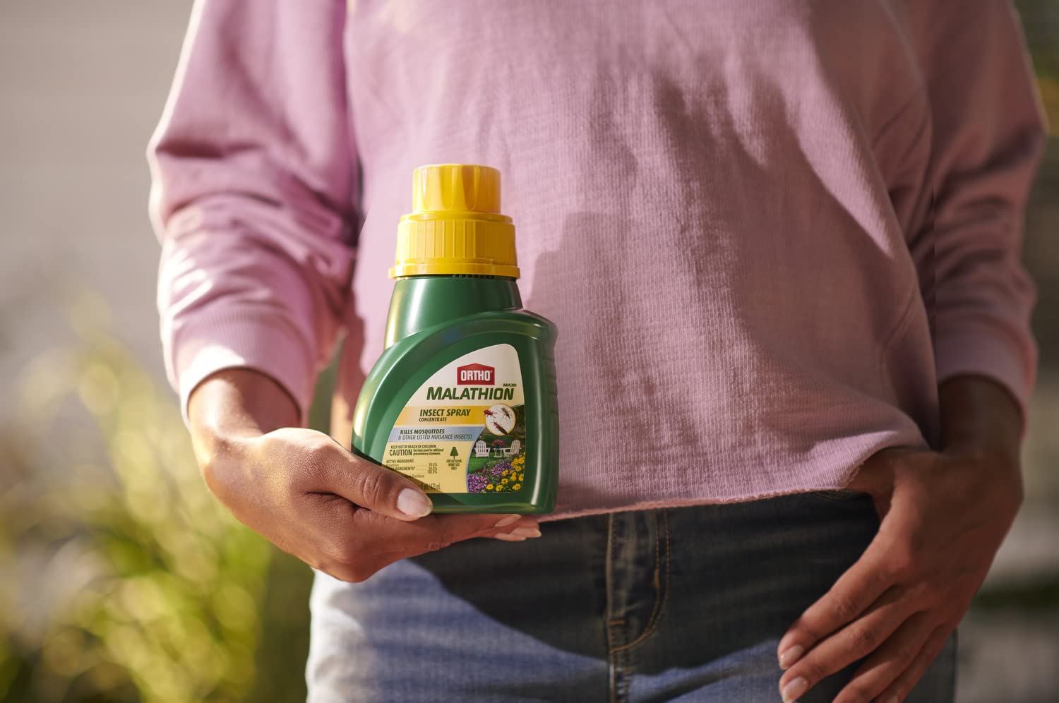 Ortho MAX protecting roses and shrubs from common pests.