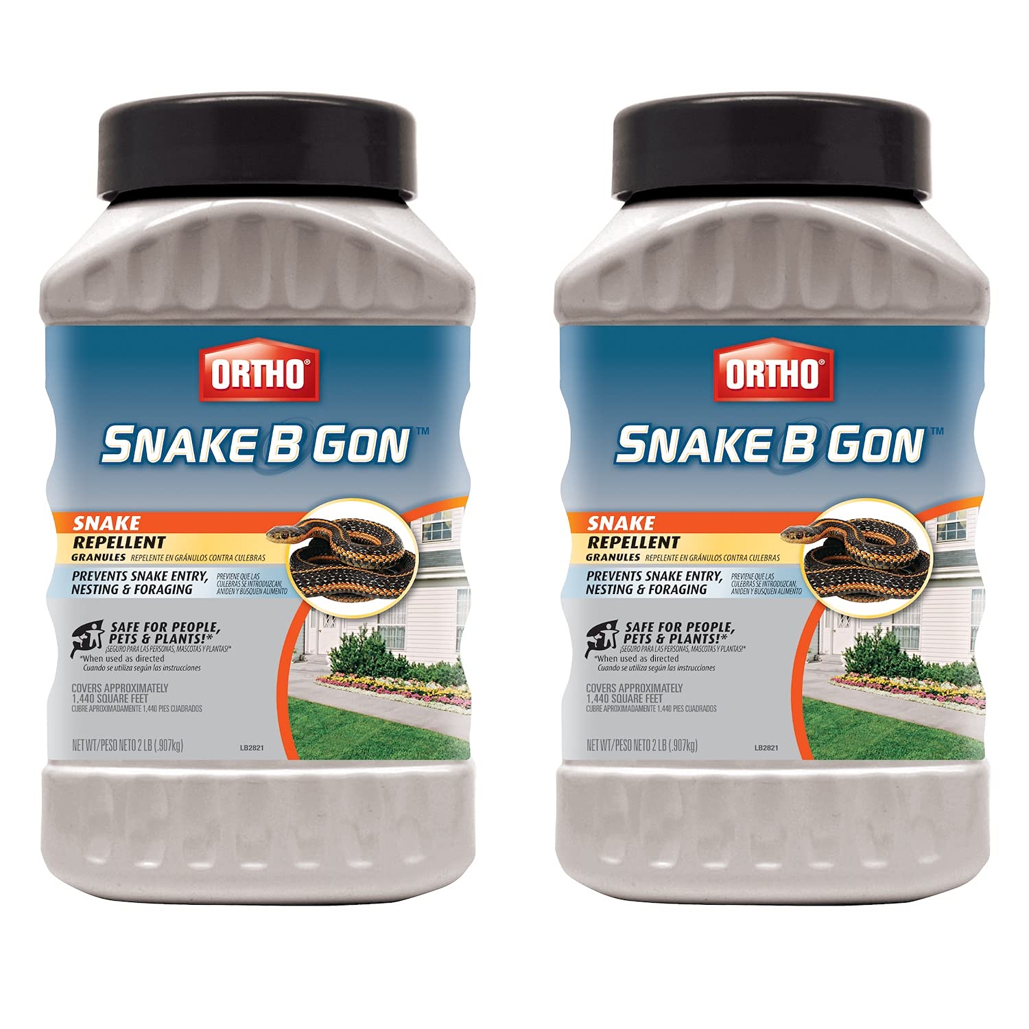 Ortho Snake-B-Gon two-pack bottle for yard protection