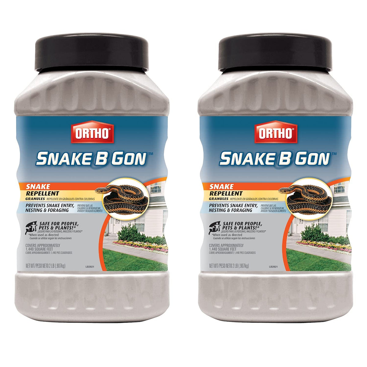 Ortho Snake-B-Gon two-pack bottle for yard protection