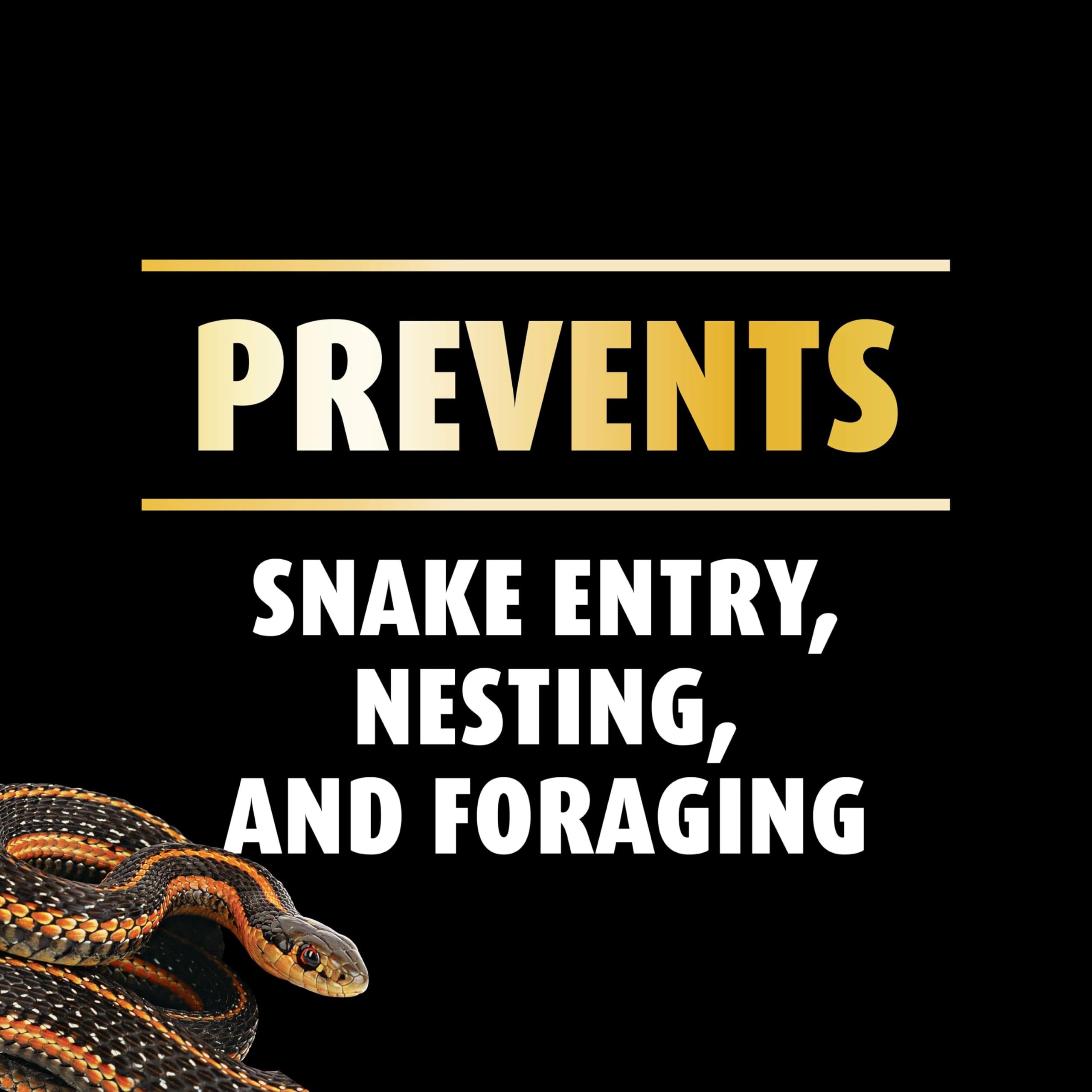 Ortho Snake B Gon1 granules dispensing action for easy ground application