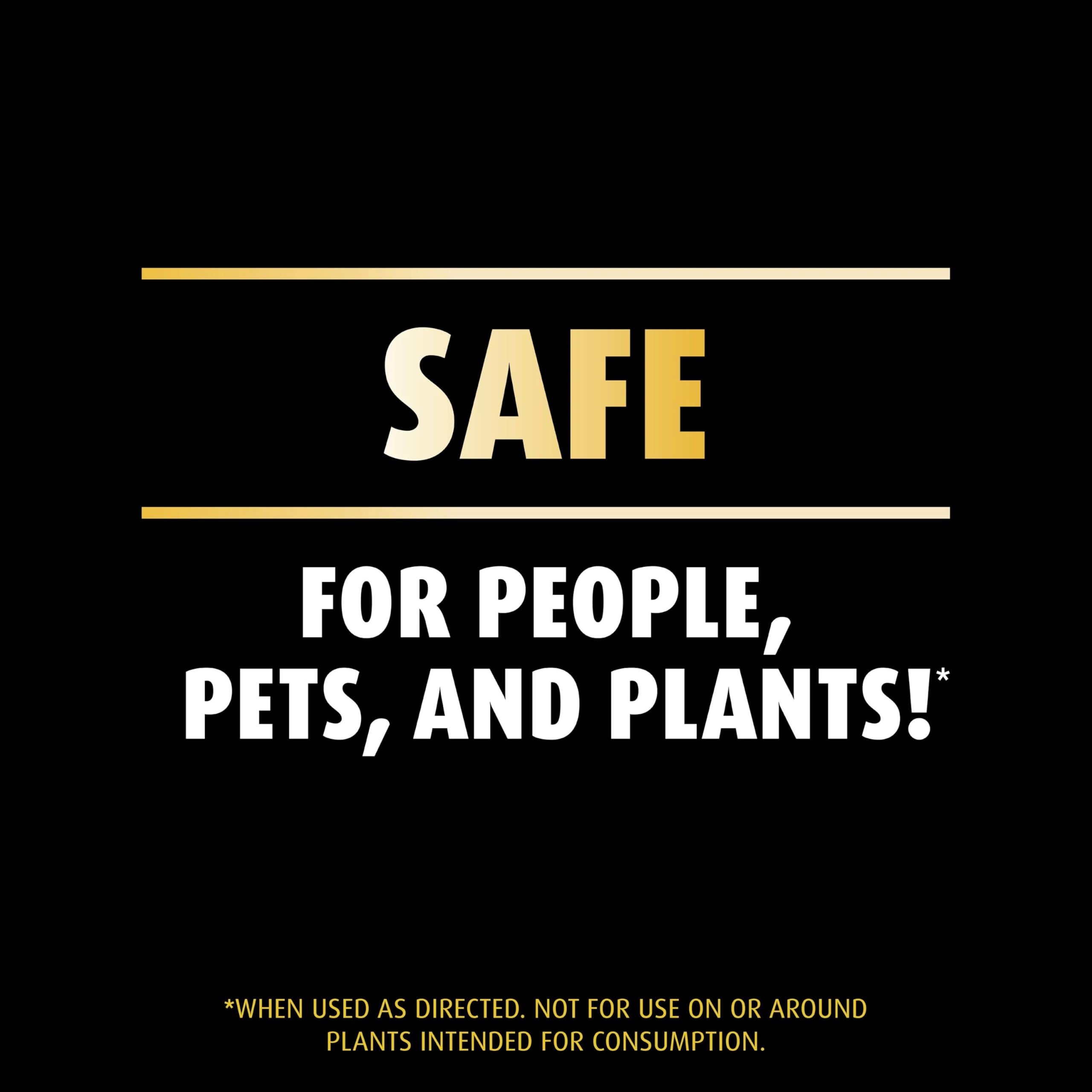 No-stink formula emphasizes safe experience around people and pets