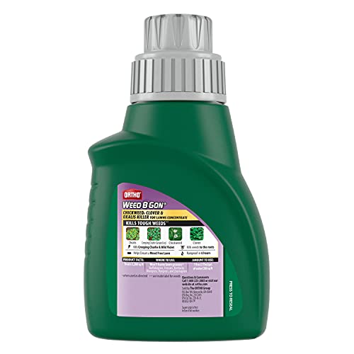 Ortho Weed B Gon covers up to 3200 sq ft to treat a wide lawn area