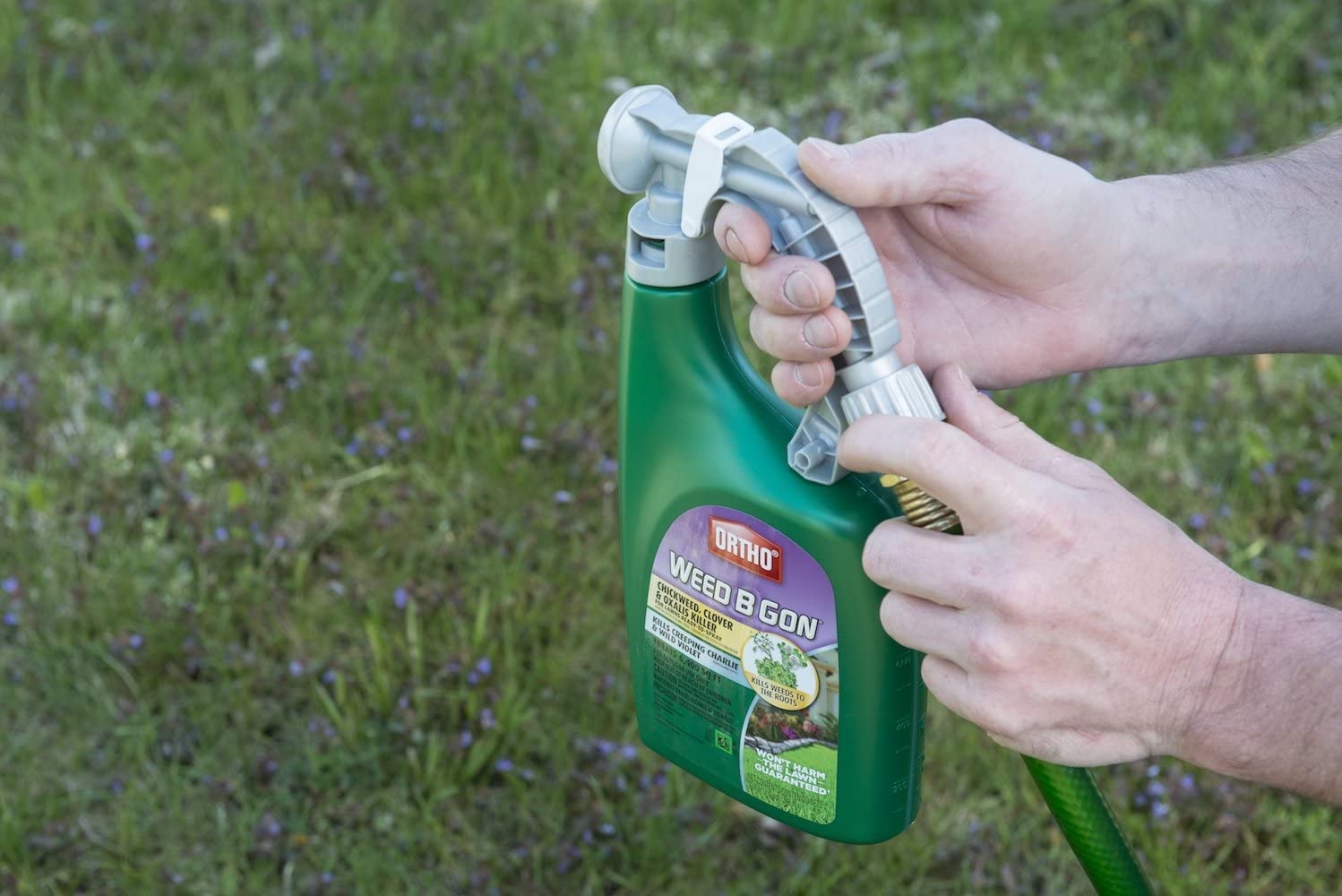 Pack of 2 Ortho Weed B Gon bottles for extended lawn weed control.