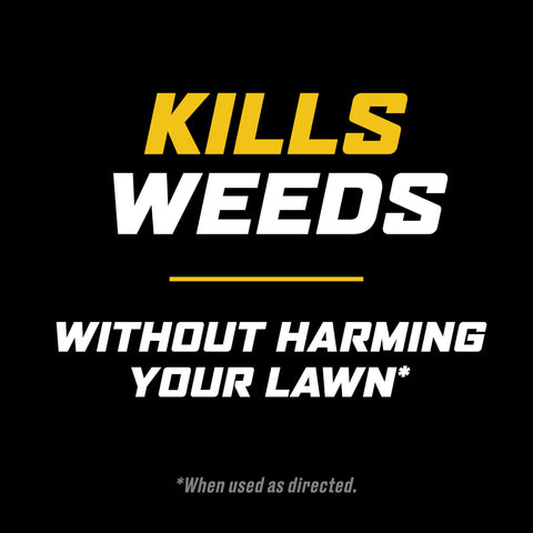 Ortho WeedClear kills broadleaf weeds down to the root.