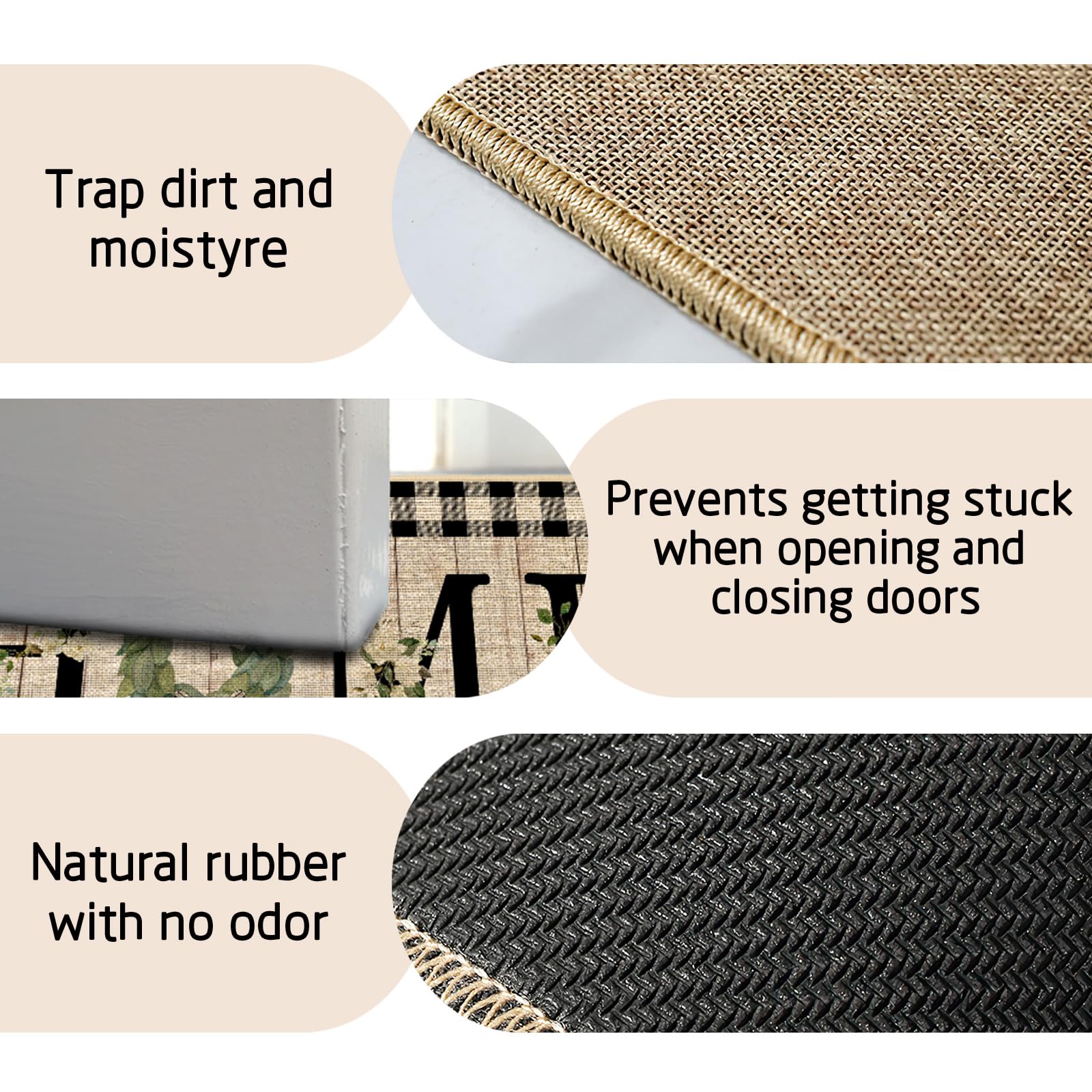 ORTIGIA burlap felt surface helps remove dirt from shoes.