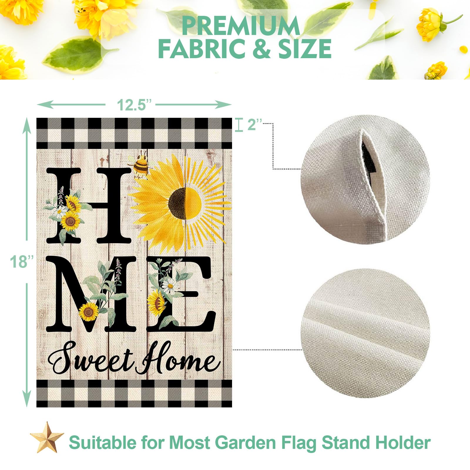ORTIGIA Outdoor decor flag elevates porch or patio ambiance