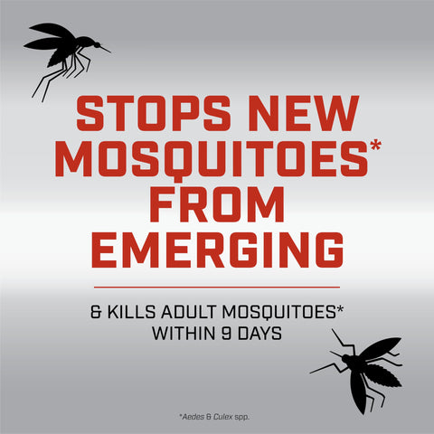 Ortho tablets included to support larvae prevention at breeding sites