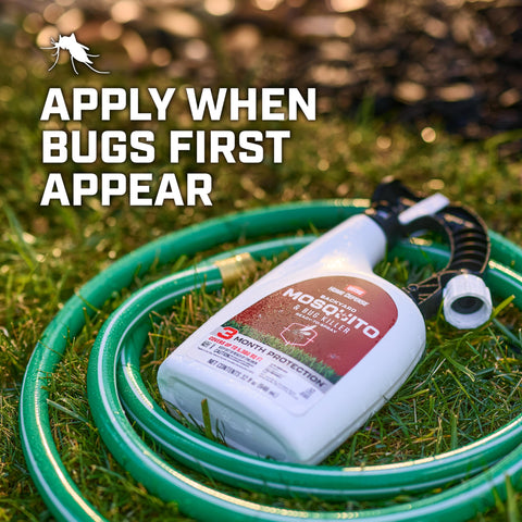 Ortho Home Defense odor-free, non-staining formula dries quickly for safe outdoor use