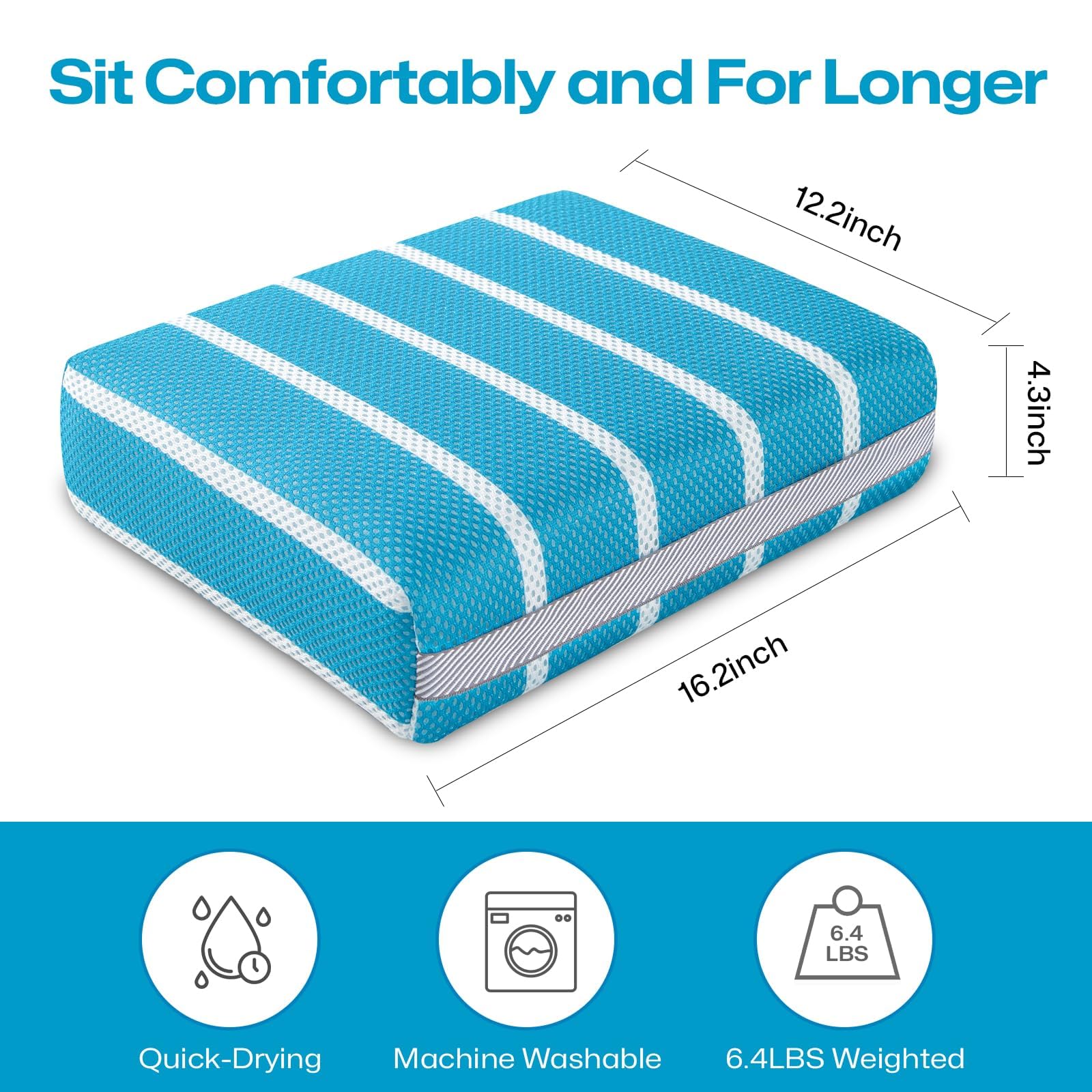 OS OMYSTYLE hot tub booster seat pillow non-slip bottom in use