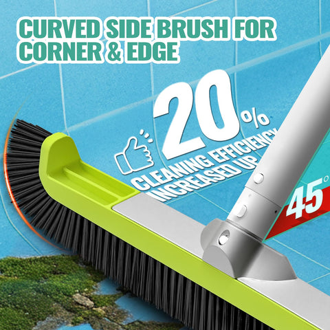OSAMEDA pool brush head fits 1.25-inch poles for quick setup