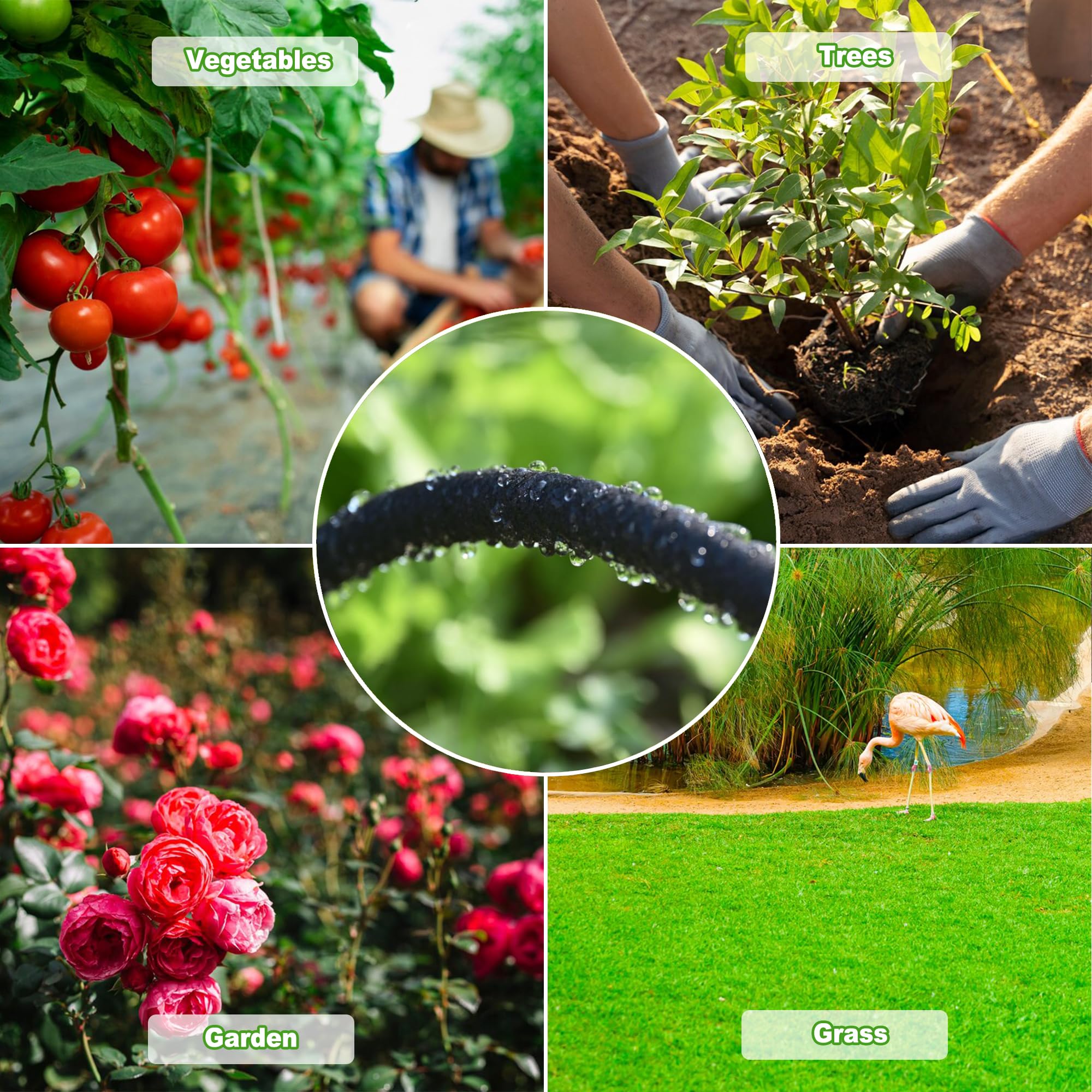 Oscorna water-saving feature reduces waste with slow, targeted moisture