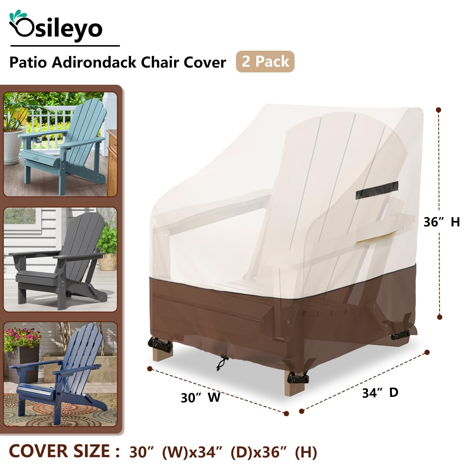 Close-up of Osileyo waterproof fabric showing durable 600D material