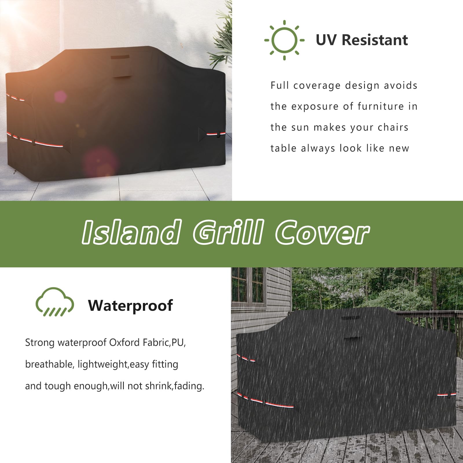 Osileyo hose-down cleaning shows easy maintenance of the cover