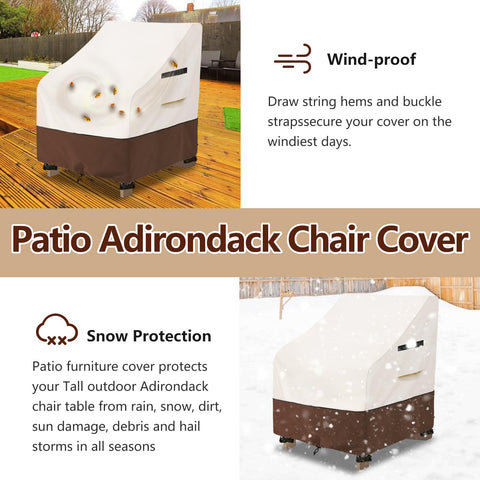 Osileyo storage bag included with outdoor chair cover set