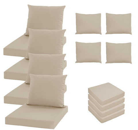 Oslimea back cushion cover 24x20 fits most chairs for refreshed outdoor seating.