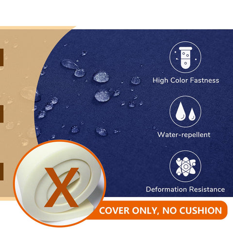 Close-up of Oslimea waterproof fabric in blue for durable outdoor use