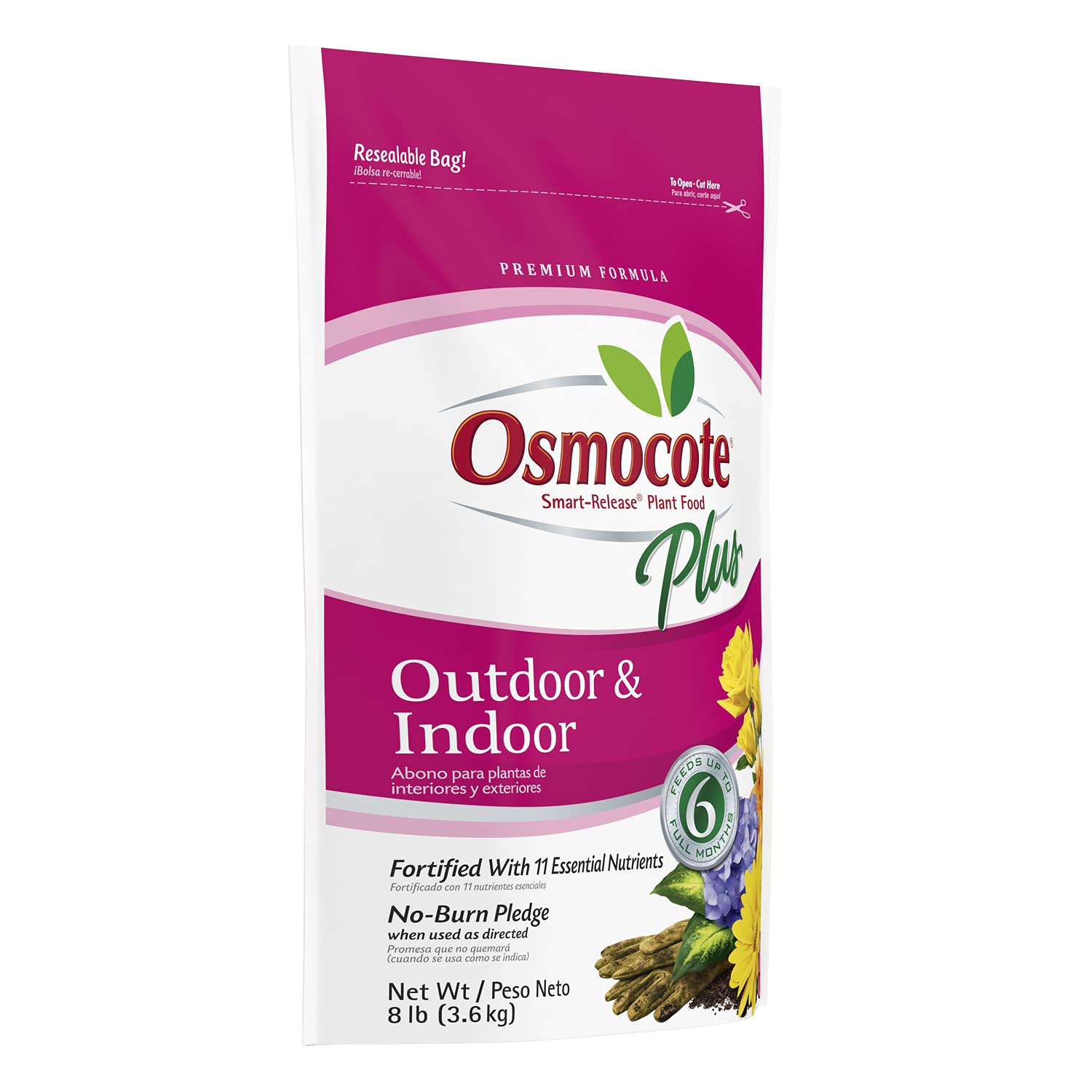 Osmocote healthy garden plants thriving indoors and outdoors