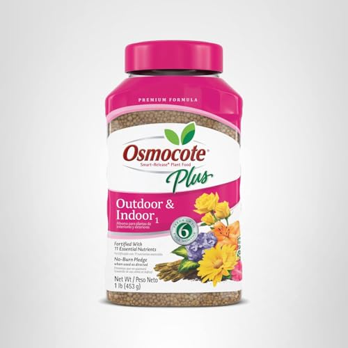 Osmocote no-burn pledge label for safe use