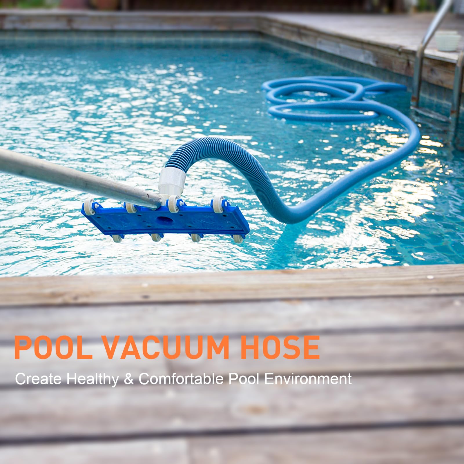 OSMOFUZE hose material detail double-layer polyethylene for durability.
