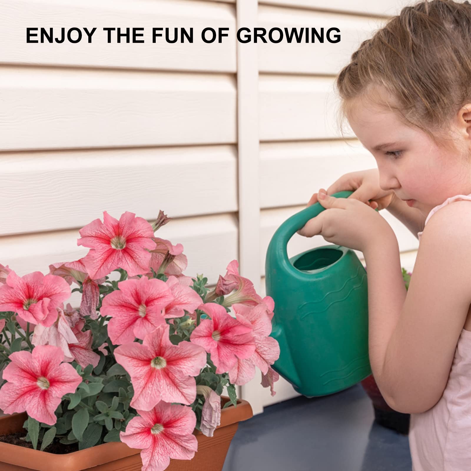 OSMOFUZE Window Box Planter six-pack outdoor-ready for patios and gardens.