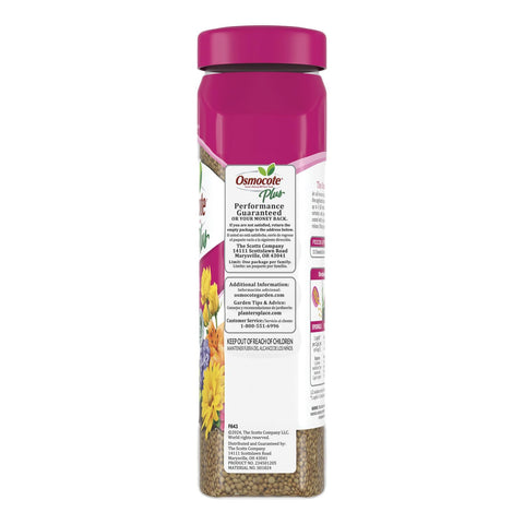 Osmocote applied to potting soil supports healthy root growth and nourishment.