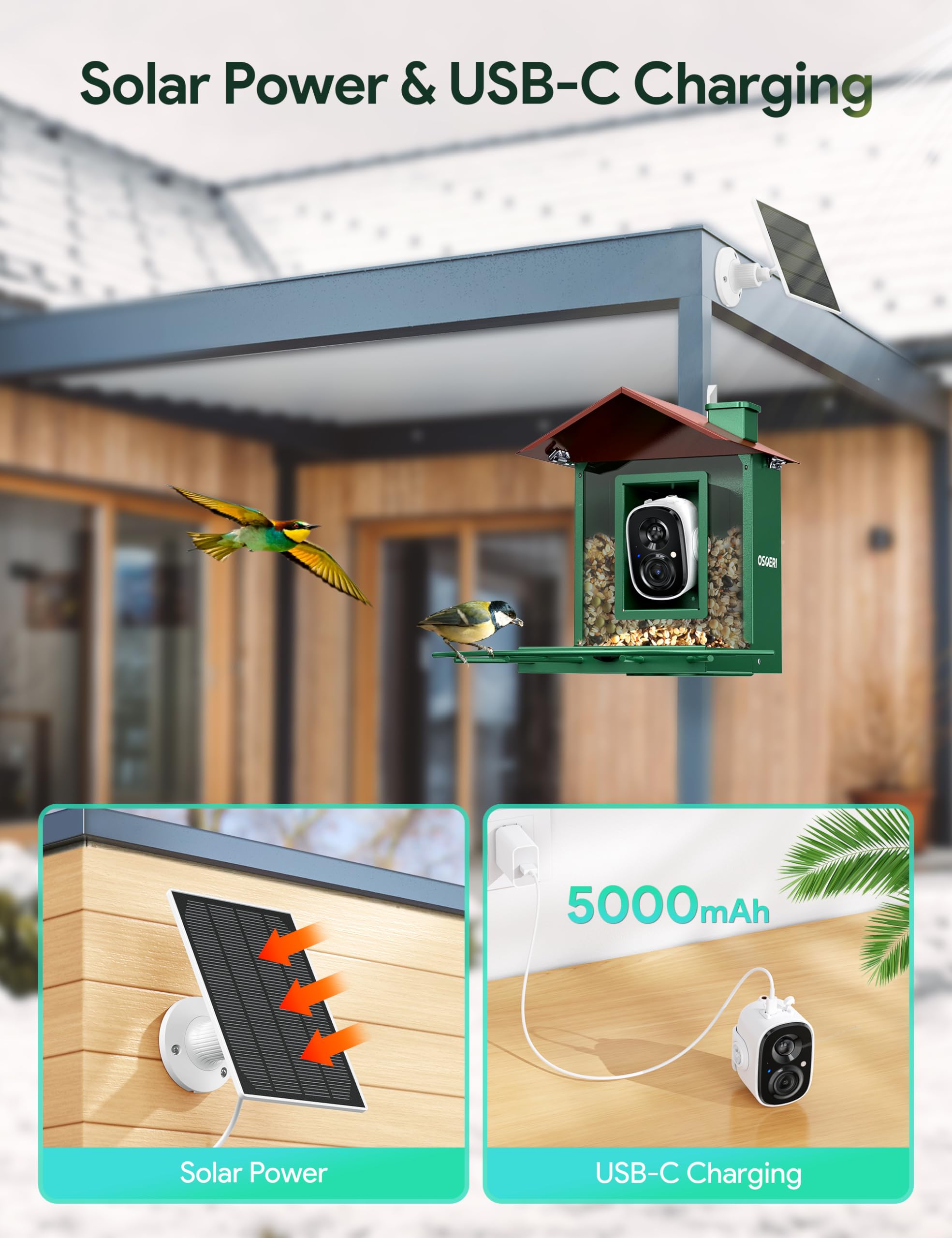 Osoeri cloud or local storage supports easy video saving