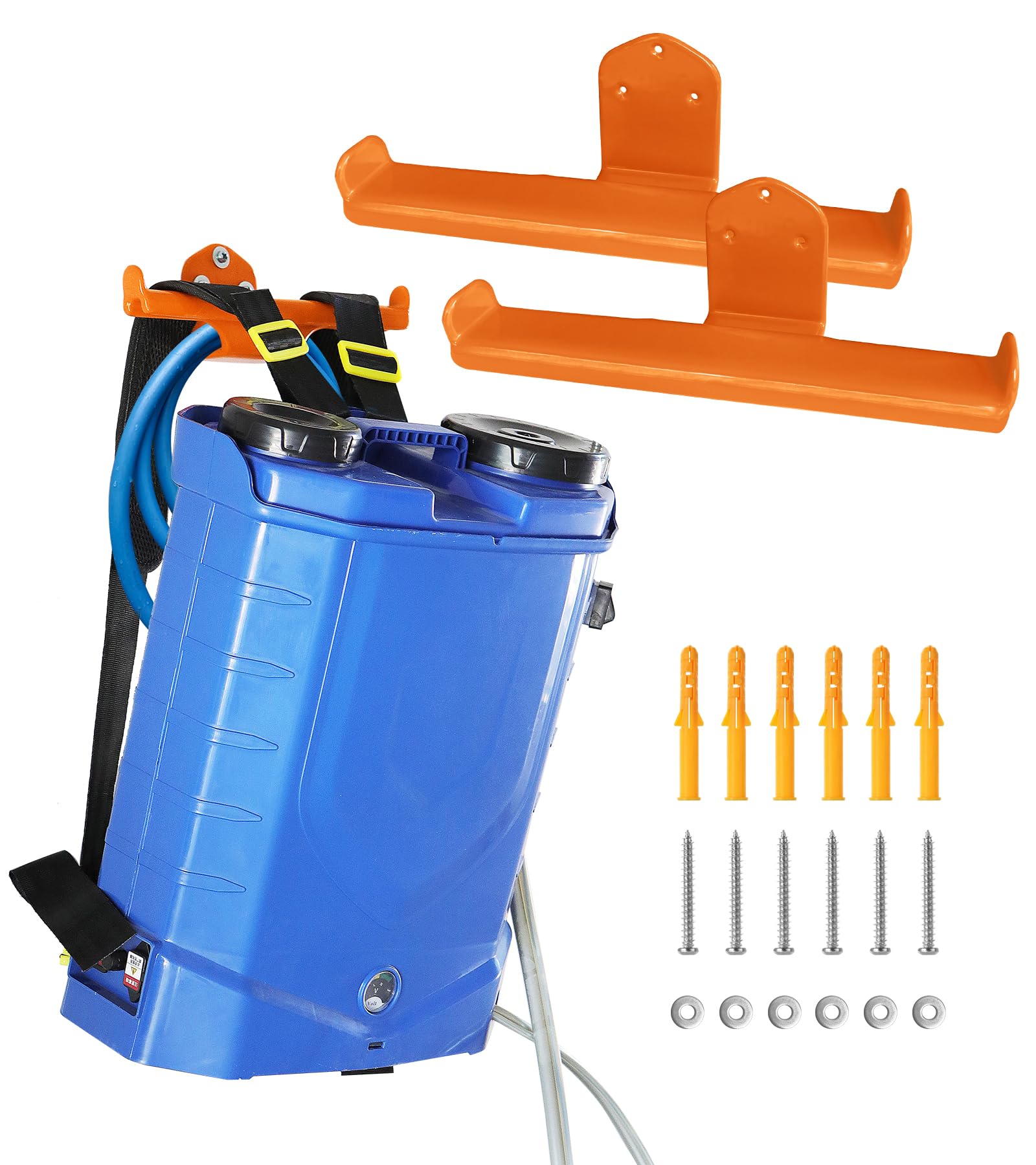 OSROENE 2-pack backpack sprayer wall mount saves space in garage