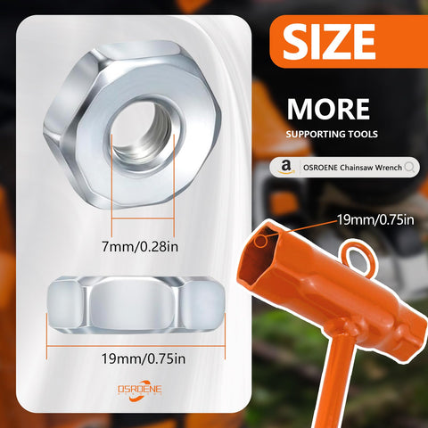 OSROENE bar nut pack closeup illustrating robust materials for long-lasting replacements