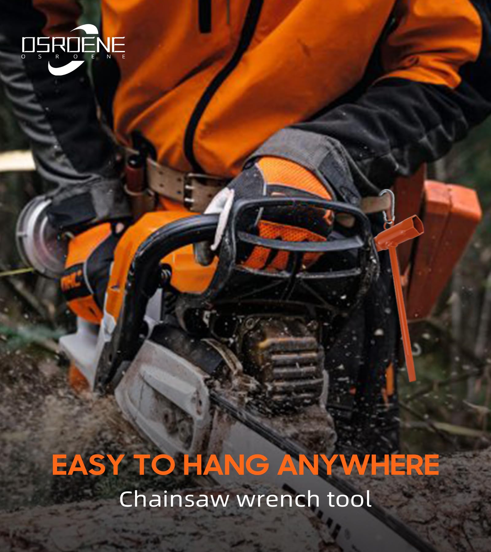OSROENE wrench keeps tools rainproof and organized for outdoor work.