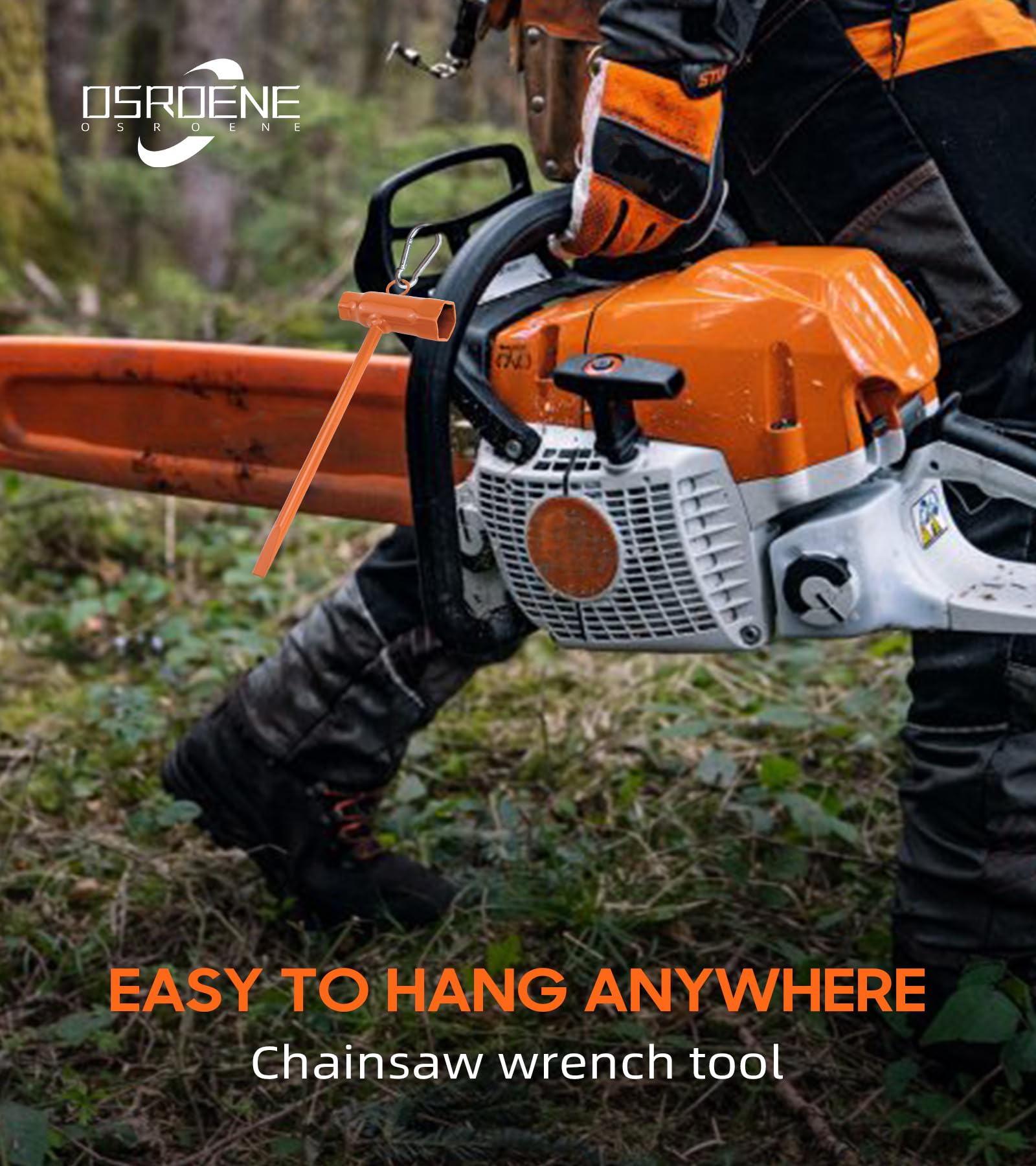 OSROENE chainsaw wrench two-pack for convenient backup tools.