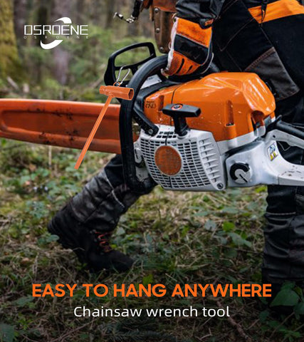 OSROENE chainsaw wrench two-pack for convenient backup tools.