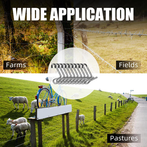OSROENE fence repair for farm and garden keeps wires taut and aligned