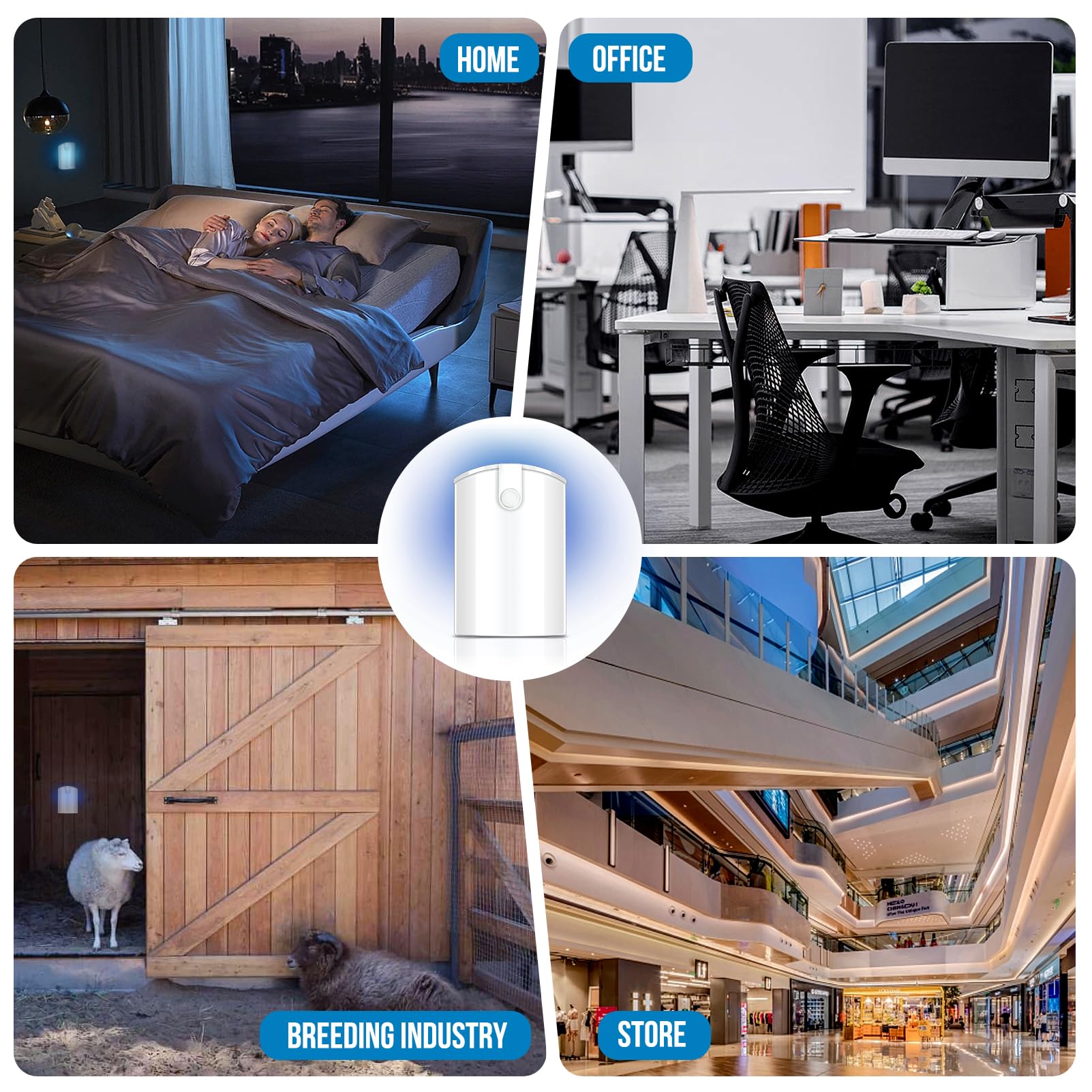 OSVDO Plug-and-play setup highlights effortless installation without tools.